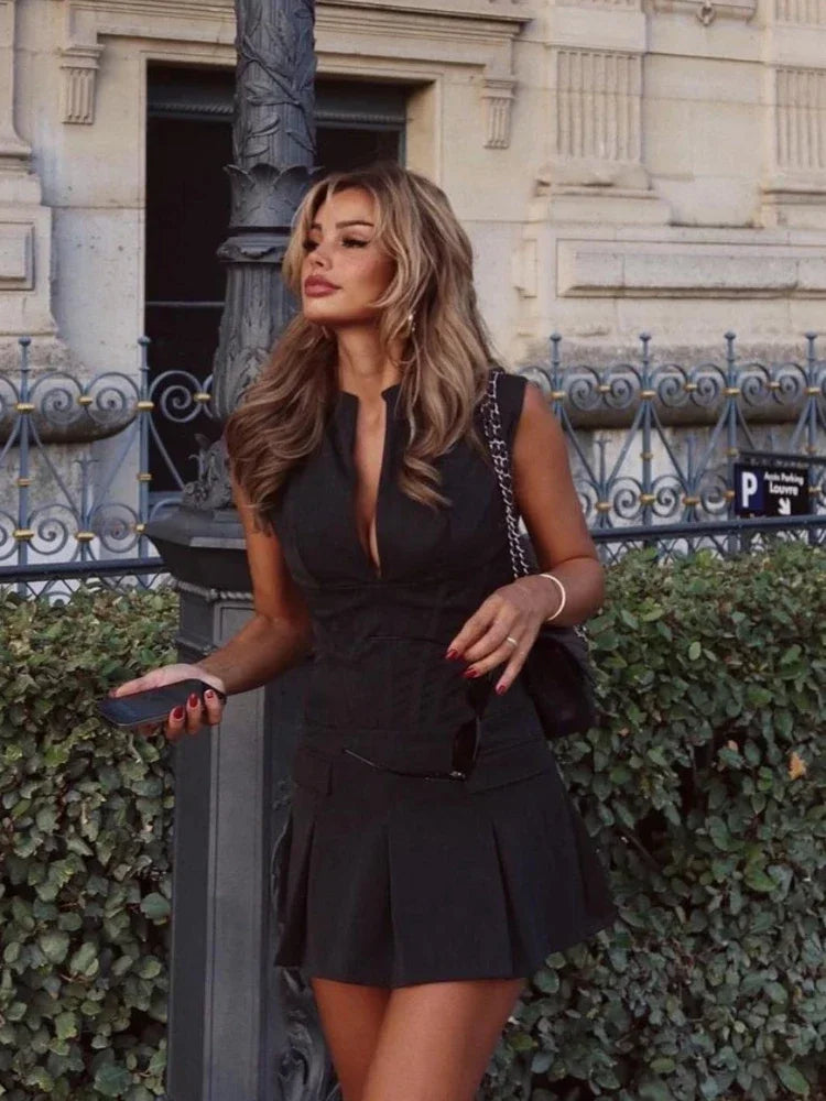 Shanon Autumn Blazer Dress LUXLIFE BRANDS