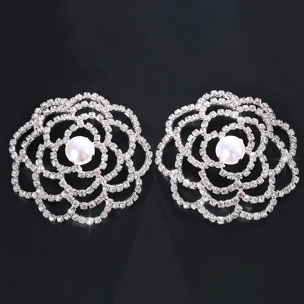 Luxury Crystal Pendant Body Jewelry – Shimmering Rhinestone Charm Set & Exotic Accents for Raves, Festivals & Fine Lingerie