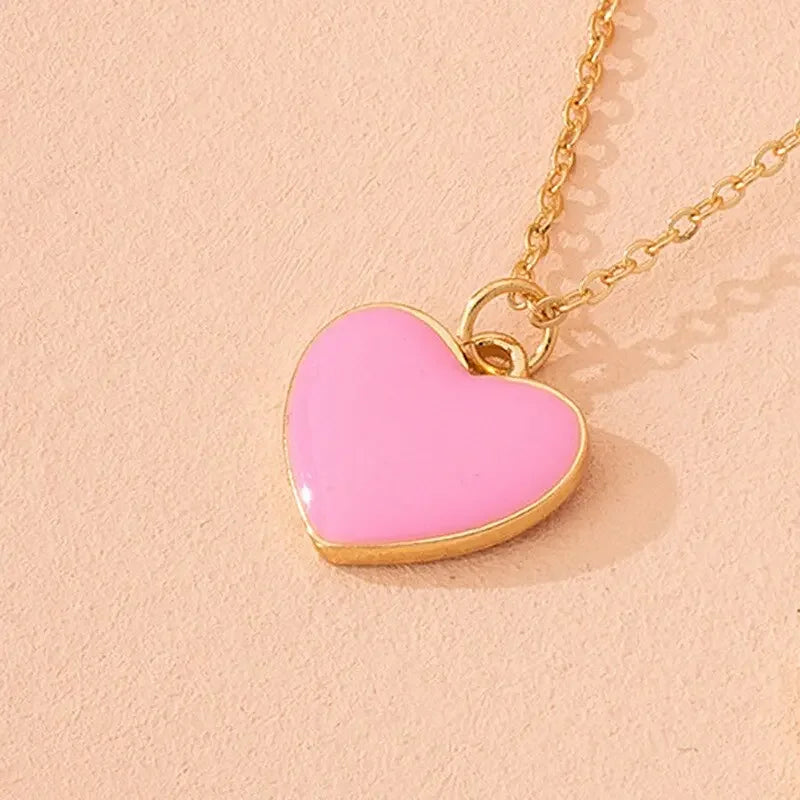 Carnelian Crystal Heart Necklace Raw Stone Healing Crystals Dainty Heart Gemstone Pendant Necklace Anniversary Birthday Gift - LUXLIFE BRANDS