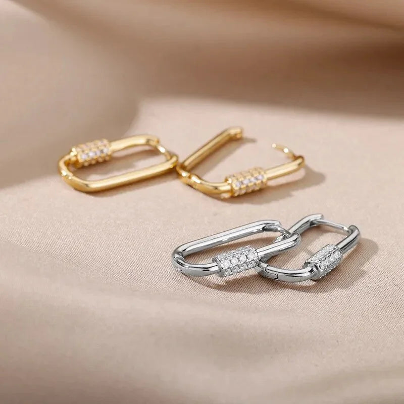 Mystical Madam Hoop Earrings LUXLIFE BRANDS