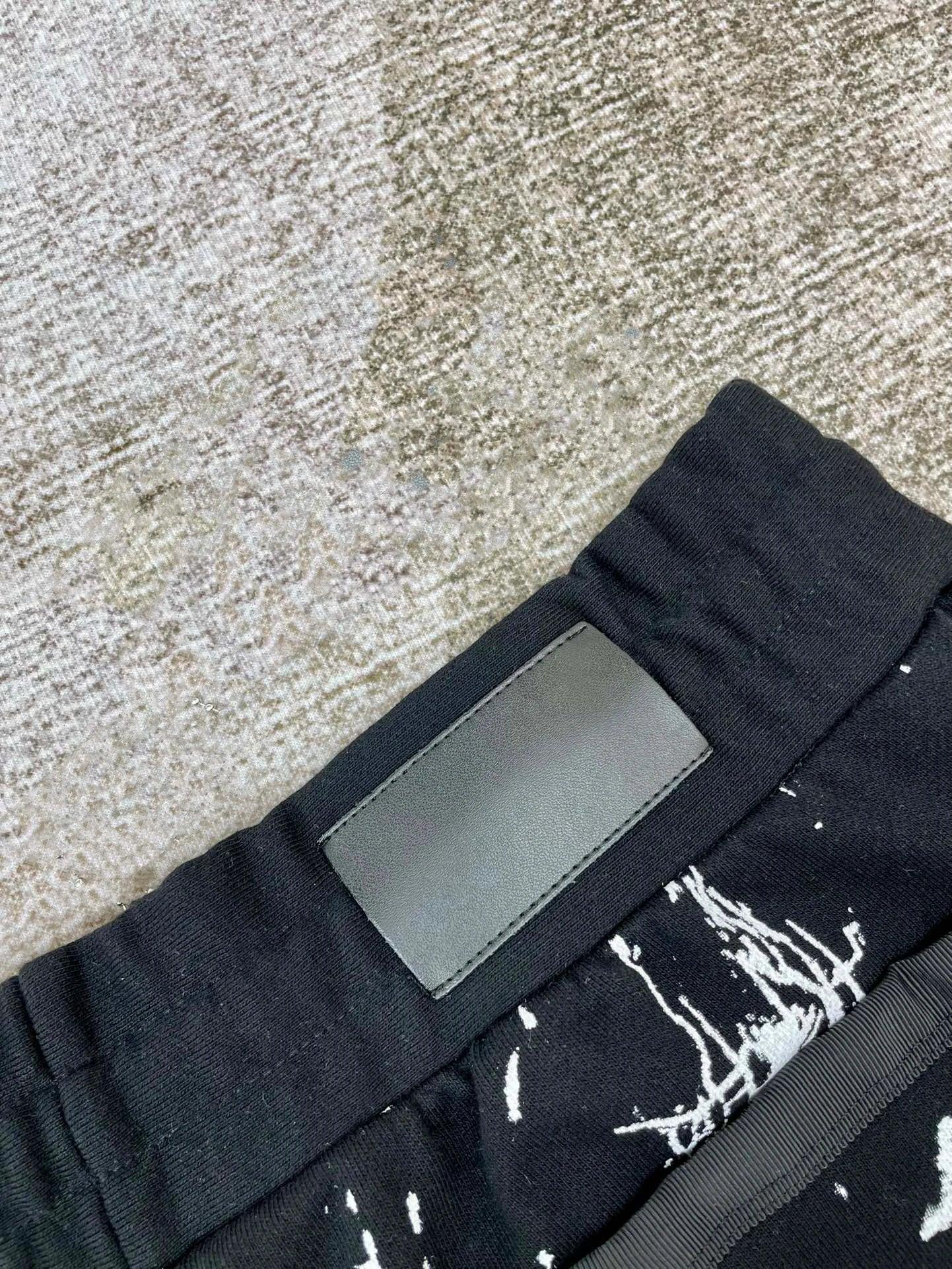 LUXMAN Drawstring Cotton Terry Fabric Shorts LUXLIFE BRANDS