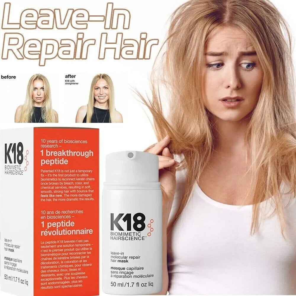 K18 Leave-In Repair Hair Mask LUXLIFE BRANDS