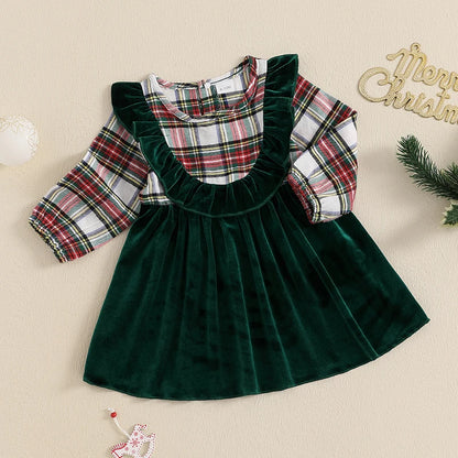 LUX KIDS 1-4Years Christmas Dress