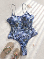 Miyouj Solid Color Swimwear Women's Swimsuit Bandage One Piece Suit High Waist Beachwear High Cut Bathsuit Hollow Out Swimsuits Luxlife Brands