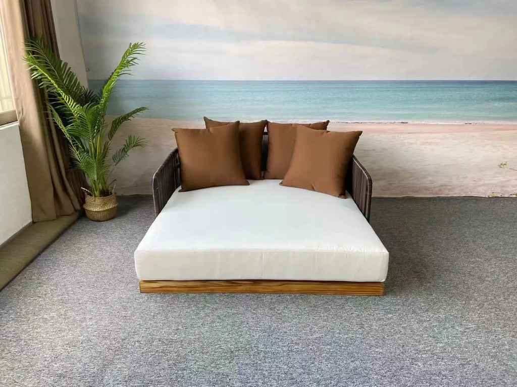 Garden Furniture Deep Seating Patio Set Sun Lounger Outdoor Furniture Daybed