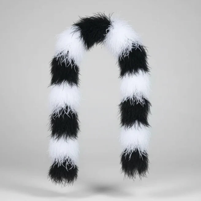 Mixed Color Ostrich Feather Boa & Shawl (2 Meters)