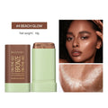Bronzer Shading Stick Makeup Contour Sticks Peach Highlighter for Face Blush Blush Body Glitter Cosmetics Blusher Korean Powder Luxlife Brands