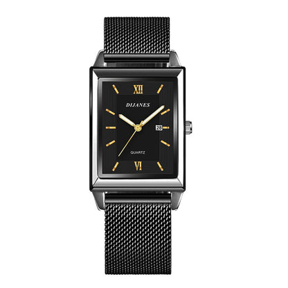 2023 Luxury Fashion Gold Watch for Womens Stainless Steel Quartz Wristwatch Women's Watches Ladies Calendar Clock Montre Femme