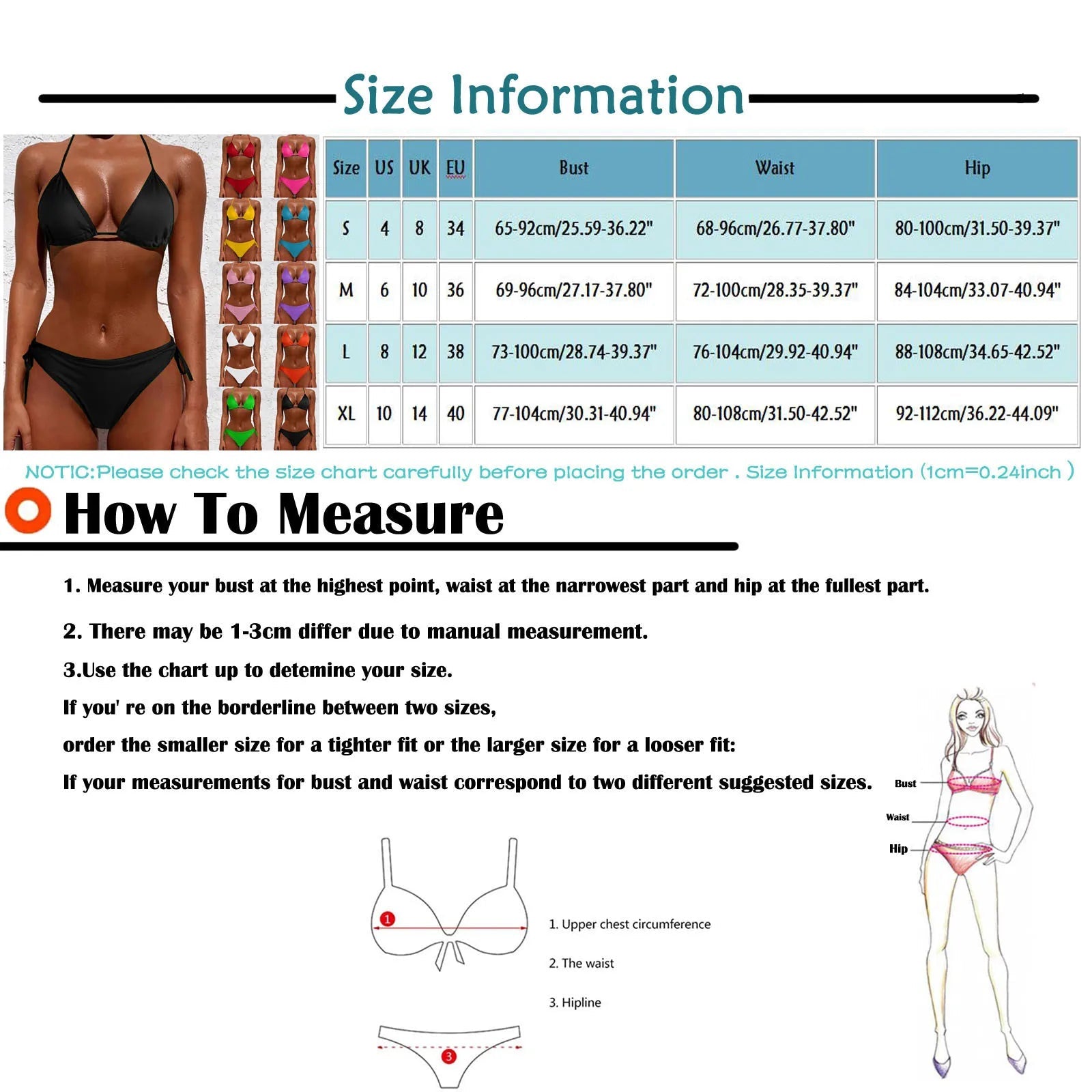 Summer Lightweight Spicy Girl Bikini Swimsuit Women'S Sexy Fashion Swimsuit Solid Color High Waist Gold Lock Bikini Swimsuit Luxlife Brands