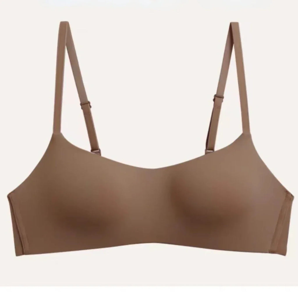 One Piece Sexy Bra Seamless Underwear with Thin Cups Gathered and No Steel Rings for Comfortable Breathable Tops Push Up Bra LUXLIFE BRANDS