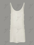 Women's Sexy Knit Side Cut Out Beach Mini Dress Luxlife Brands