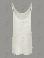 Women's Sexy Knit Side Cut Out Beach Mini Dress Luxlife Brands