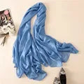 Silk Linen Shawls Scarves