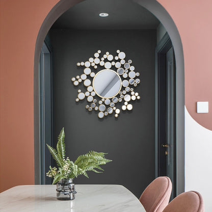 Irregular Aesthetic Decorative Mirror Living Room Large Wall Mirror Home Design Luxury Custom-made Miroir Chambre Wall Decor