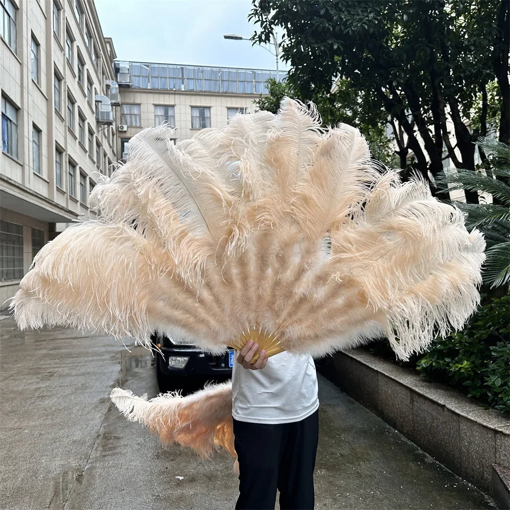 90CM Ostrich Feather Fans