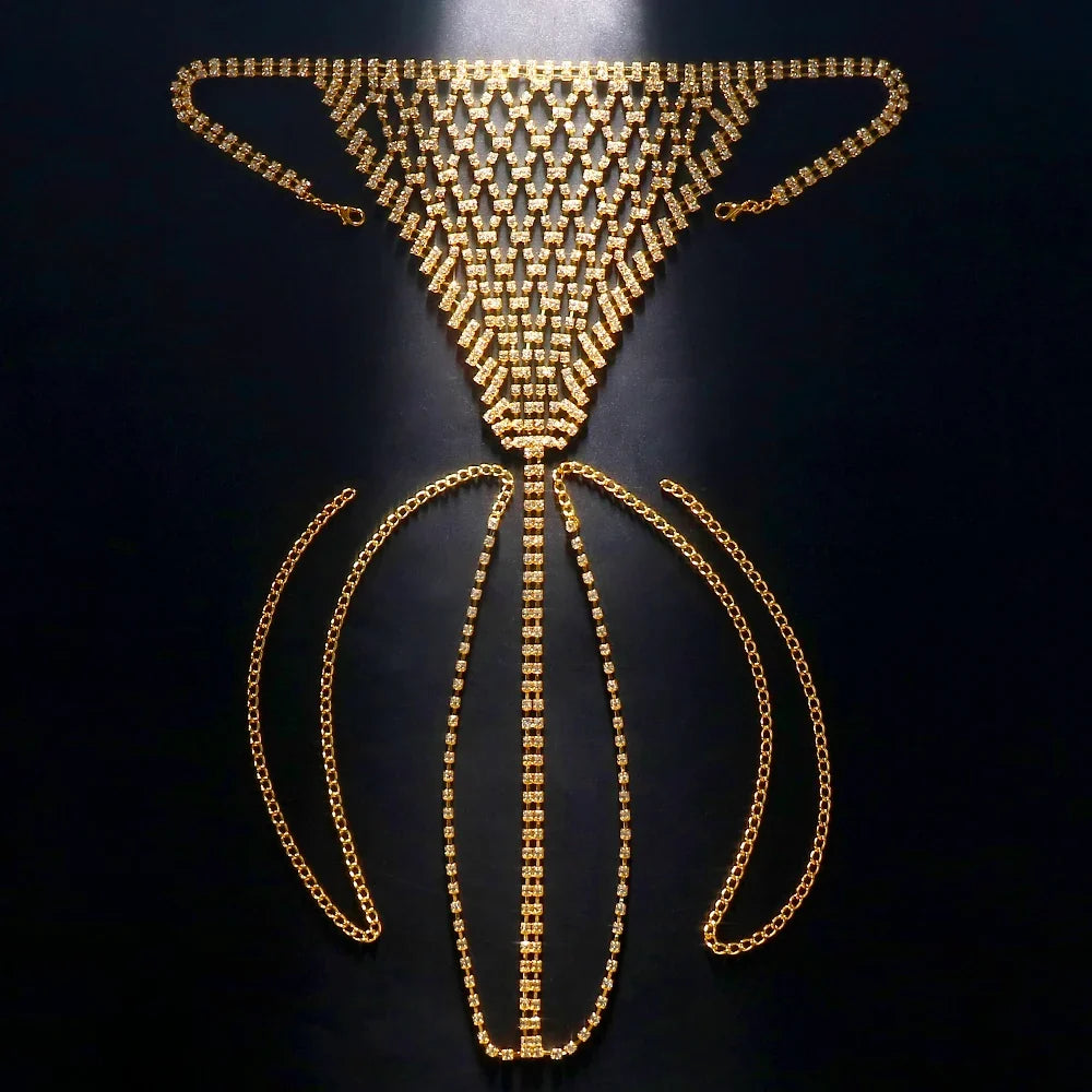 Crystal Bikini Body Chain