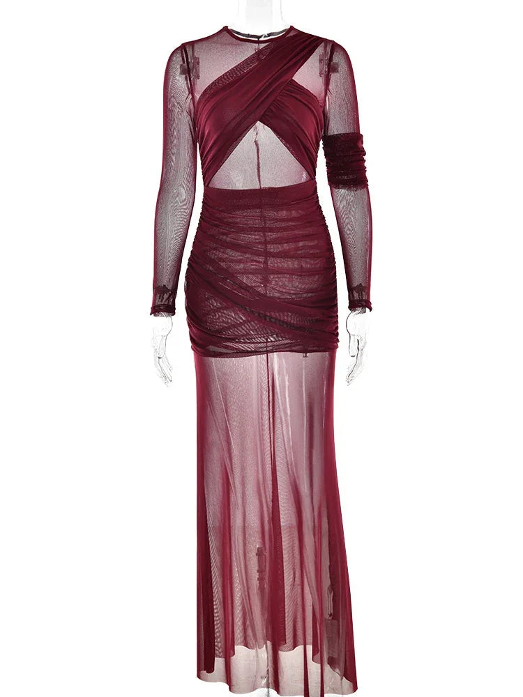 The Palm Luxe Sheer Maxi Luxlife Brands