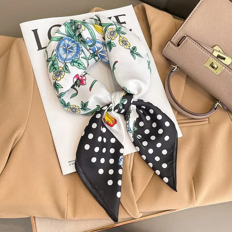 Saturday Afternoon Silk Square Scarf