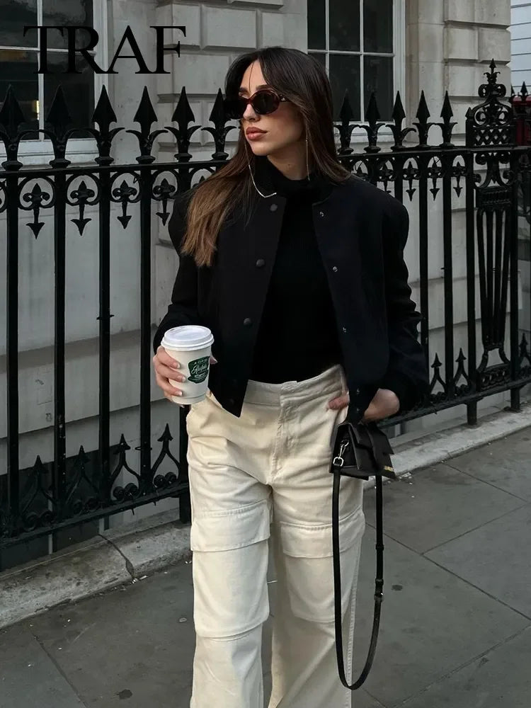 Manhattan Bomber Jacket LUXLIFE BRANDS