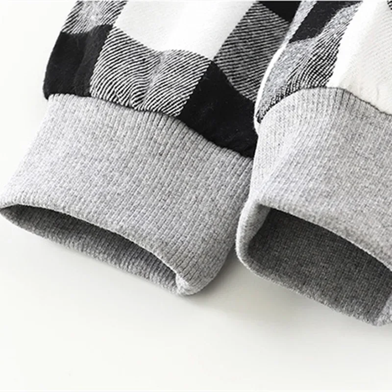 Kids Spring Plaid Shirts LUXLIFE BRANDS