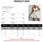 Wolfeel Spring Summer Women's Linen Cotton Dress Vintage  A-line Sling Dress Sexy Hot Girl V-neck Camisole RUFFLES Dress