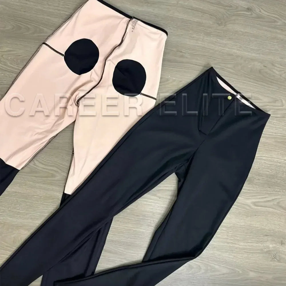 Women High Waist Body Shaper Tummy Compression Leggings Pants Reducing and Shaper Thigh  Slimmer Sheath Stretch Skinny Trousers