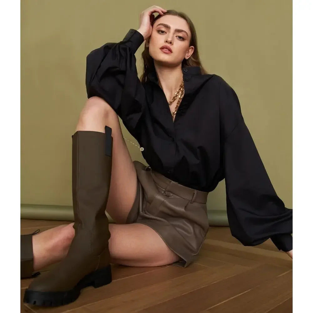 Women&#39;s Floral Print Puff Sleeve Shirt Female Elegant Casual V Neck Shirts 2023 Spring Summer Ladies Tops Blouses Vintage Blouse