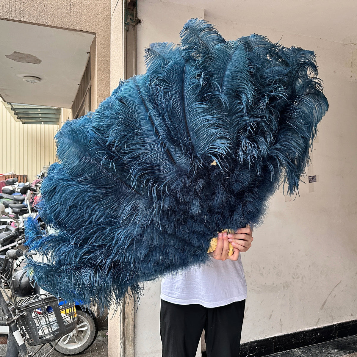 130CM Ostrich Feather Fans