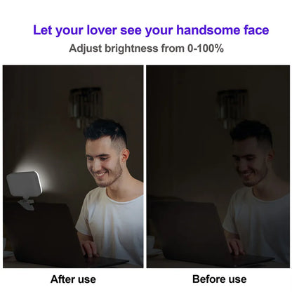 Clip-on Selfie LED Light for Phone, Laptop, Tablet LUXLIFE BRANDS