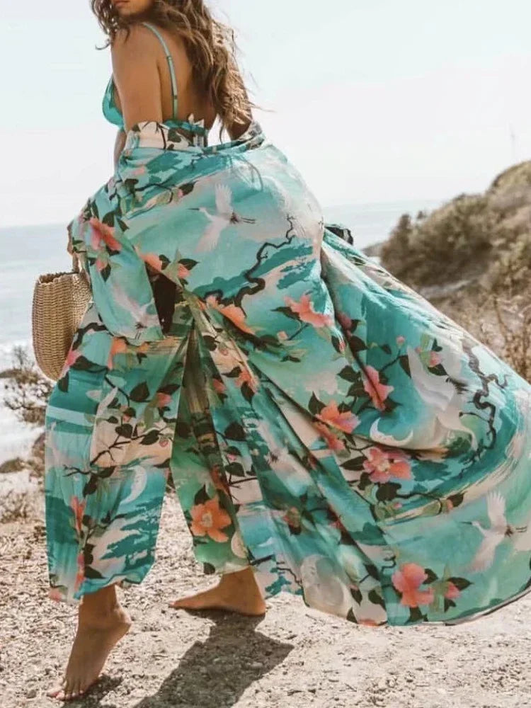 The Amalfi Bloom Robe