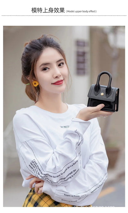 Women's Bag New Jelly Handbag Shoulder Bag Messenger Bag Cute Small Fresh Mini Lipstick Bag LUXLIFE BRANDS