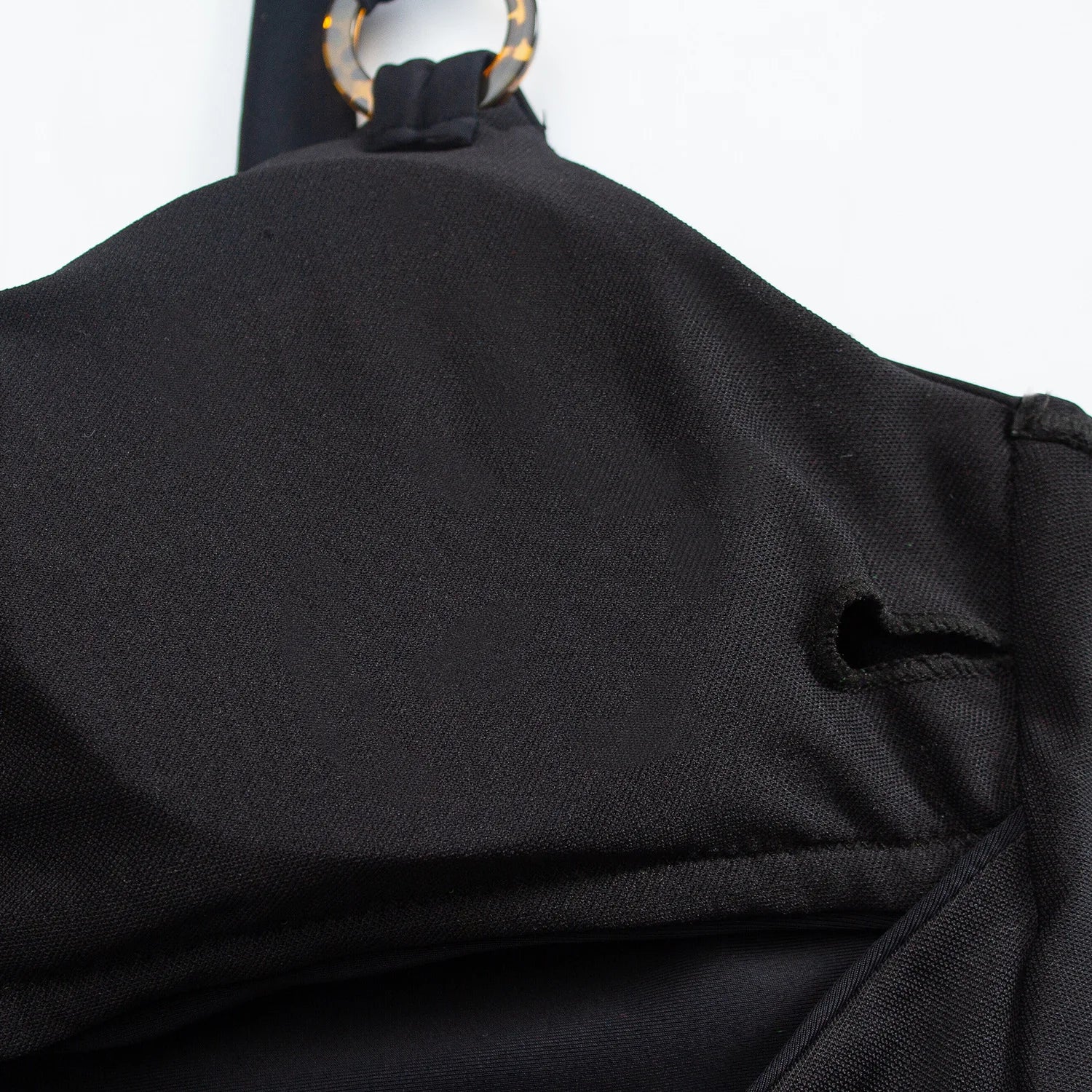 Sexy One piece Solid Color Women Bikini Set with Hollow Suspender Bikini Fashion Backless Swimsuit Low Waisted Bikini Set