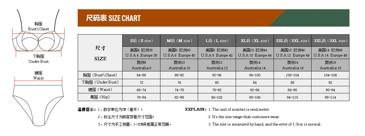 Sexy One piece Solid Color Women Bikini Set with Hollow Suspender Bikini Fashion Backless Swimsuit Low Waisted Bikini Set