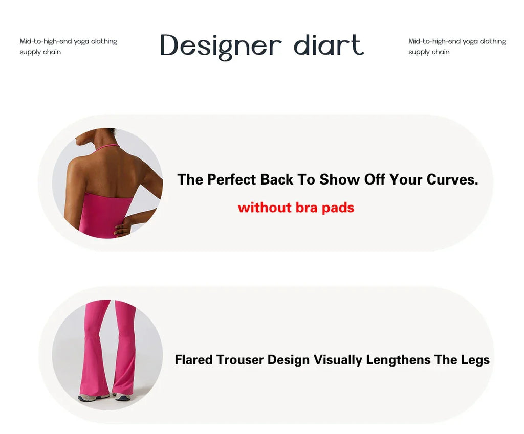 Luxe Yoga Fitness Jumpsuit