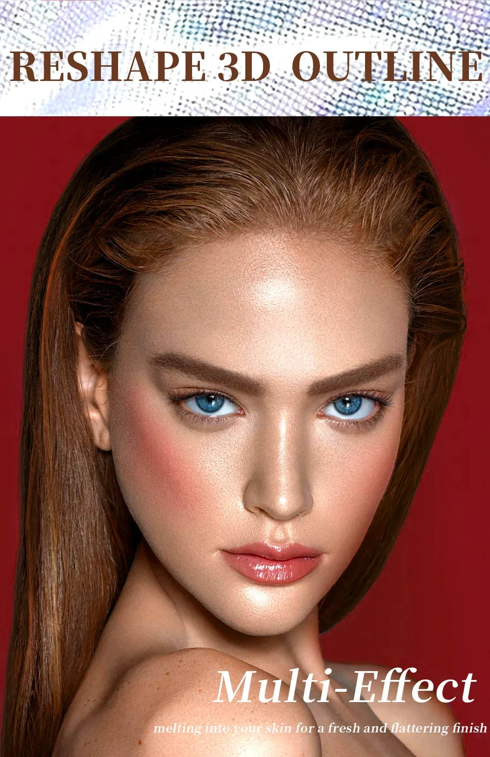 Waterproof Soft Cream Highlighter + Bronzer + Contour + Blush