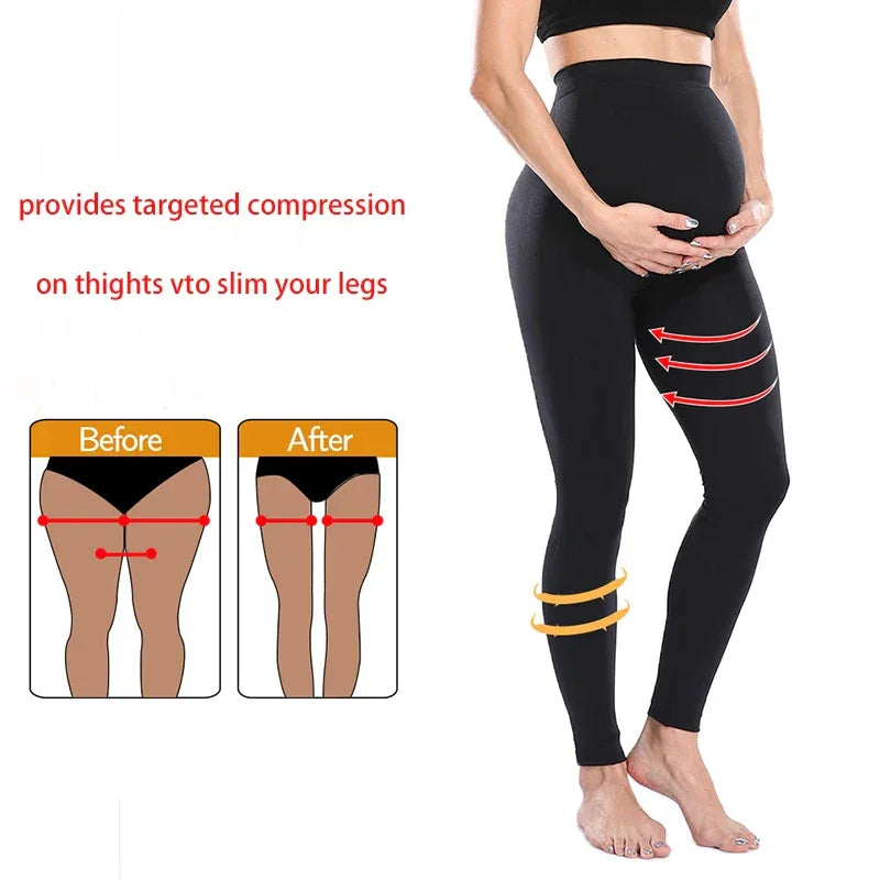 High Waist Maternity Leggings Body Shaper