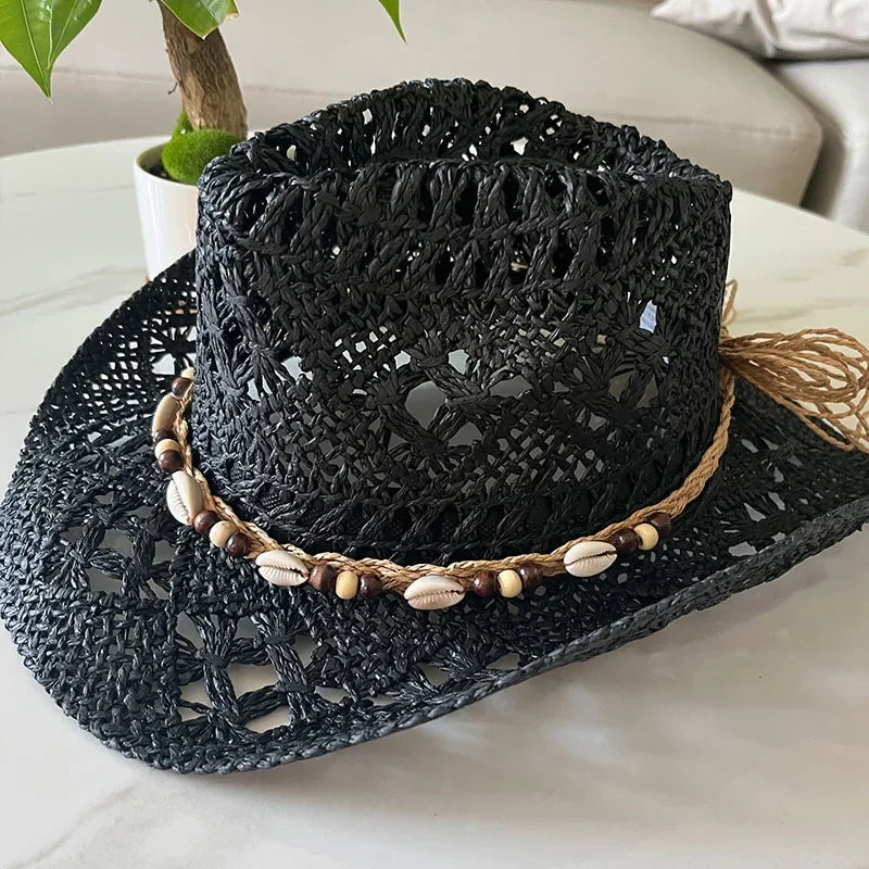 Boho Beach Straw Hat