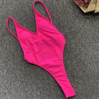 Sexy Extreme Micro String Backless Monokini Women Thong Swimwear One Piece Swimsuit Female High Cut Bathing Suit Swim Beachwear Luxlife Brands