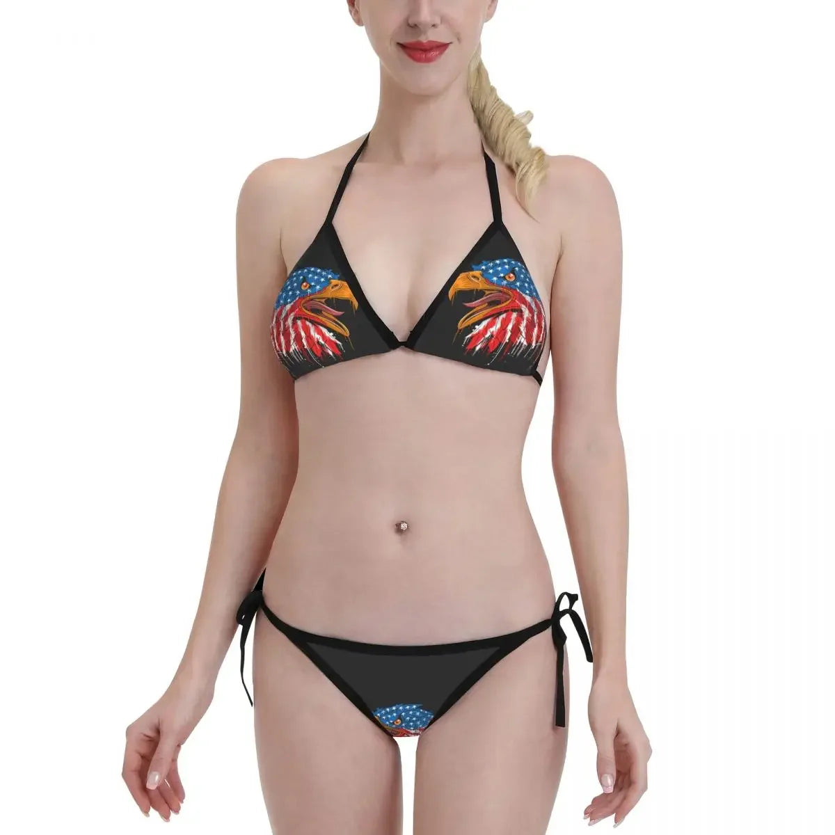 Eagle USA String Bikini LUXLIFE BRANDS