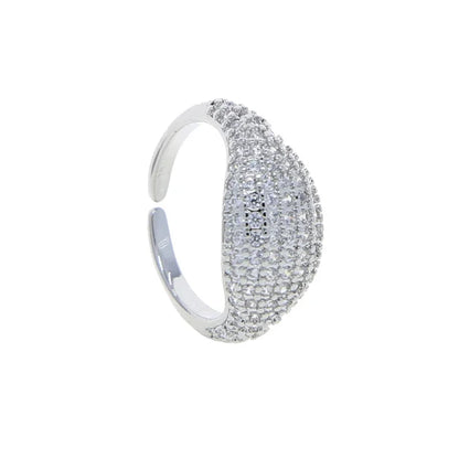 Stella Gold/Platinum Plated 5A Zirconia Rings