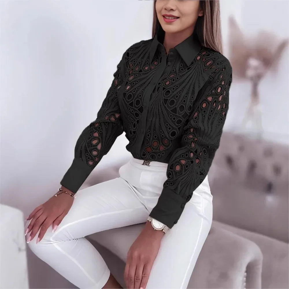 LUX Design Lace Blouse Luxlife Brands