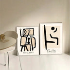 1PC Paul Klee Abstract Painting Artwork Poster Paper Print Home Living Room Bedroom Entrance Bar Restaurant Cafe Art Painting Luxlife Brands