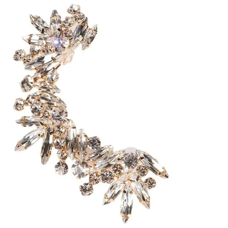 Crystal Jewelry Ear Cuff LUXLIFE BRANDS