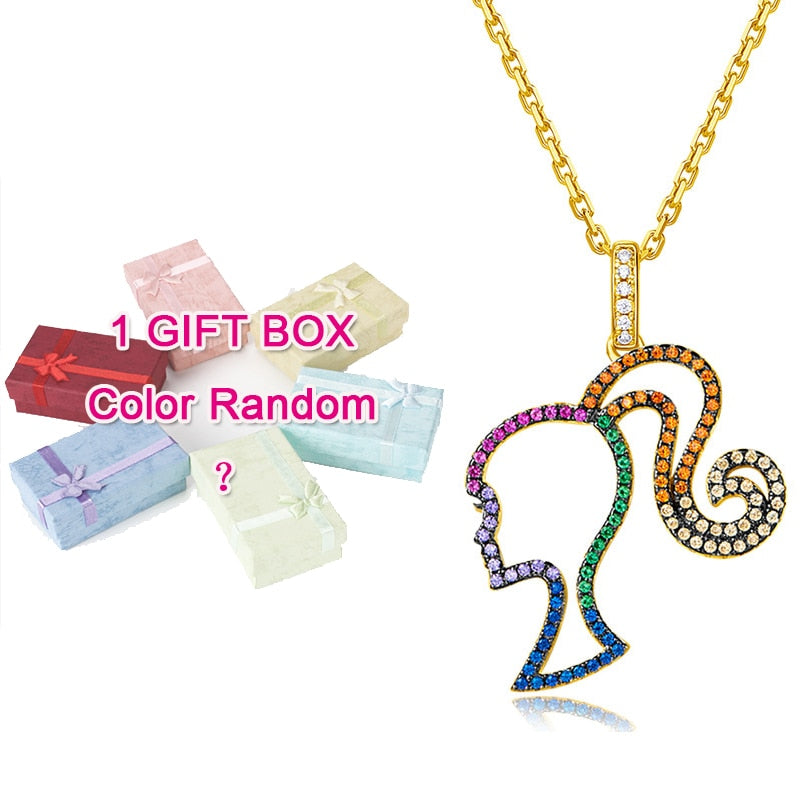 Barbie 925 Sterling Silver Necklace
