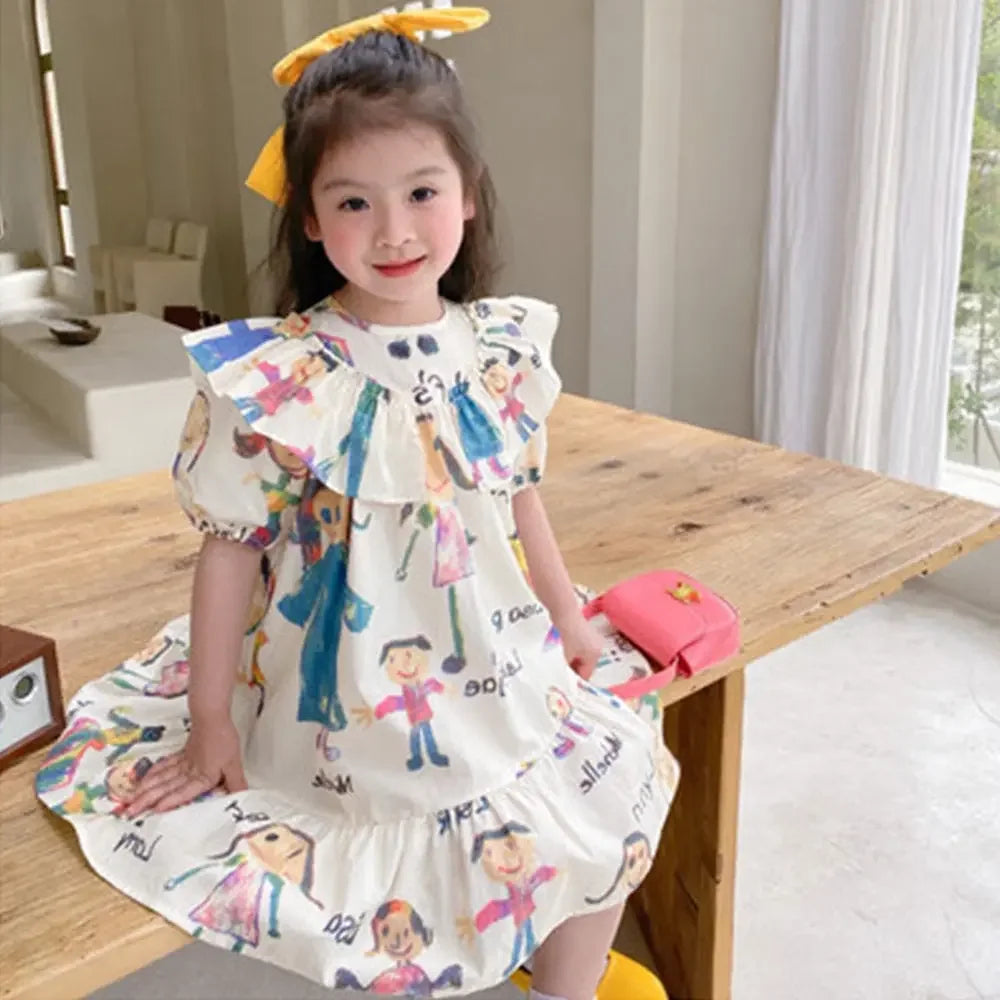 LUXKIDS Princess Dress 3-7 Y