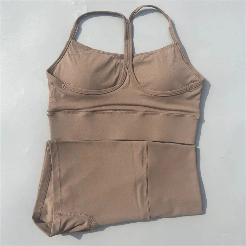 Lightweight Quick Dry Training Bra & Shorts Set