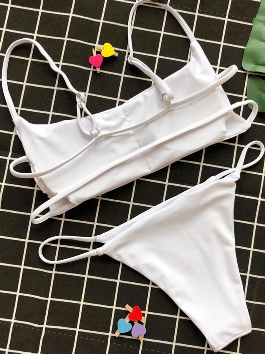 Sasha Mini Micro Thong Bikini LUXLIFE BRANDS