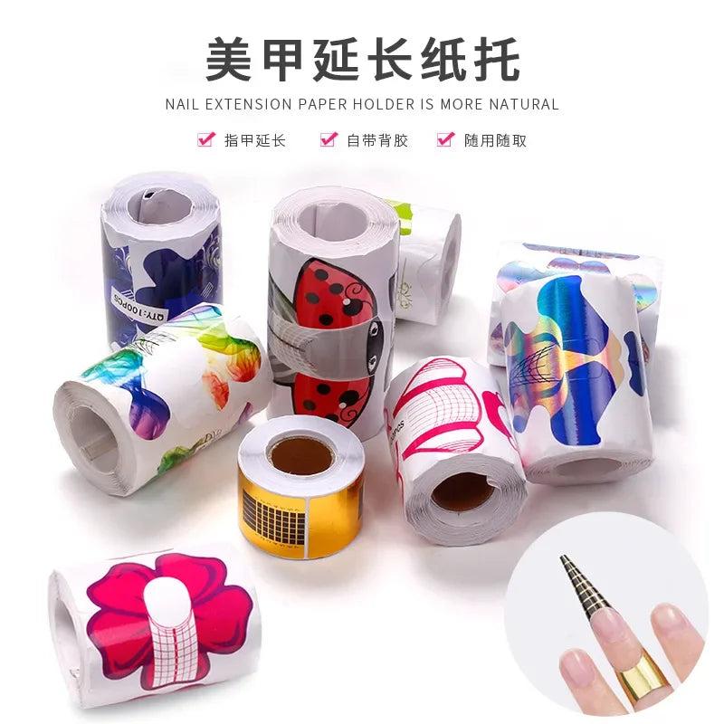 French Nail Tips Nail Sticker 100pcs LUXLIFE BRANDS