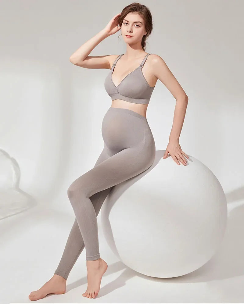 High Waist Maternity Leggings Body Shaper