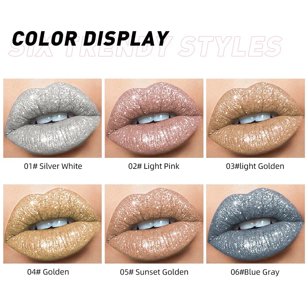 Pearl Shimmer Liquid Lip Gloss LUXLIFE BRANDS